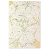 Leaves from Nature No.1 (1856) by Owen Jones | Vintage wall art print - Aluminum Print - 40x60 cm / 16x24″ - 