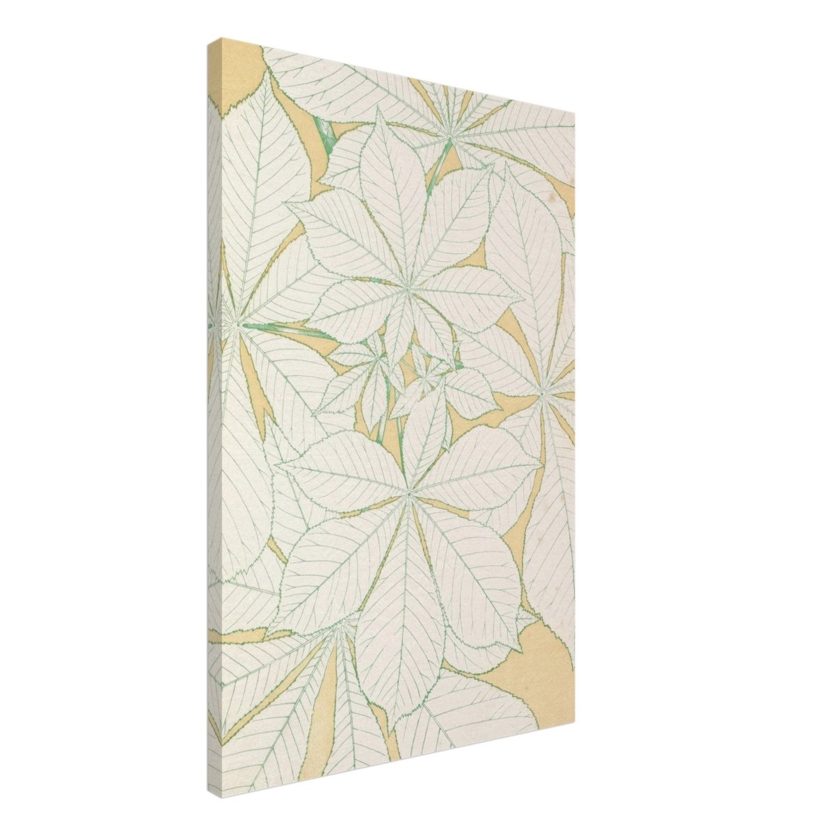 Leaves from Nature No.1 (1856) by Owen Jones | Vintage wall art print - Canvas - 50x75 cm / 20x30″ - 