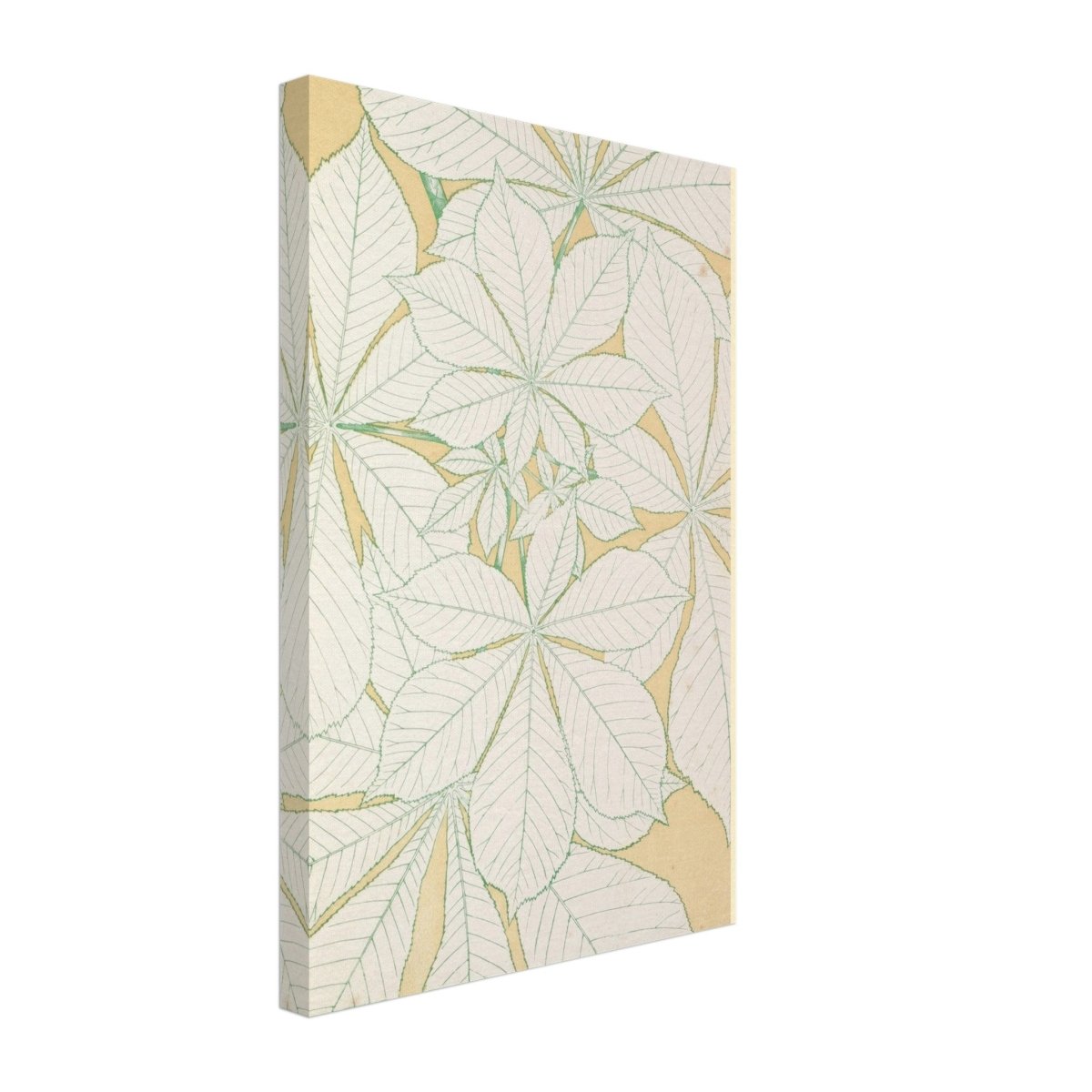 Leaves from Nature No.1 (1856) by Owen Jones | Vintage wall art print - Canvas - 30x45 cm / 12x18″ - 