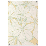Leaves from Nature No.1 (1856) by Owen Jones | Vintage wall art print - Acrylic Print - 40x60 cm / 16x24″ - 