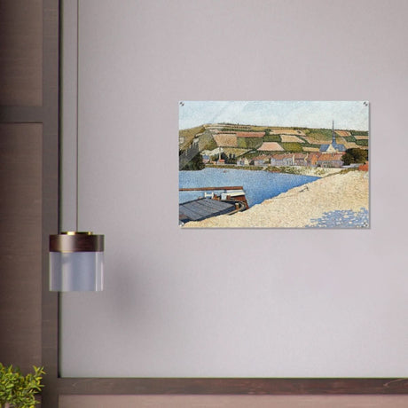 Les Andelys, Côte d’Aval by Paul Signac - Acrylic Print - 60x90 cm / 24x36″ - 