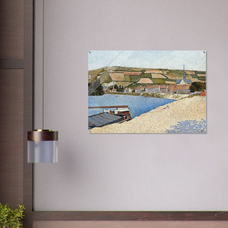 Les Andelys, Côte d’Aval by Paul Signac - Acrylic Print - 70x100 cm / 28x40″ - 
