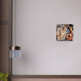 Les Demoiselles d’Avignon | The Young Ladies of Avignon by Pablo Picasso - Acrylic Print - 40x40 cm / 16x16″ - 