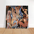 Les Demoiselles d’Avignon | The Young Ladies of Avignon by Pablo Picasso - Brushed Aluminum Print - 60x60 cm / 24x24″ - 