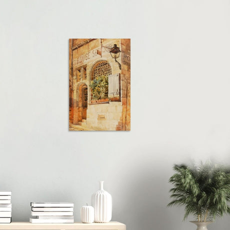 Locksmith's Shop by Sir Aston Webb - Wood Prints - 40x60 cm / 16x24″ - 20 mm