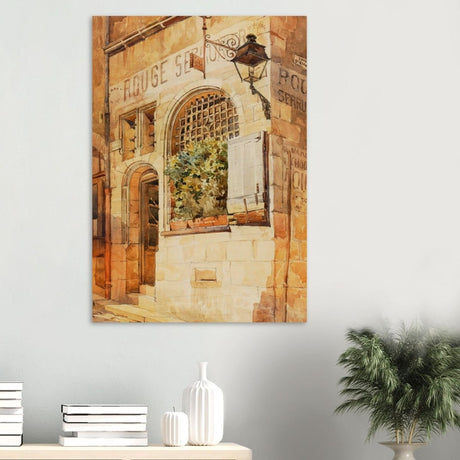 Locksmith's Shop by Sir Aston Webb - Wood Prints - 70x100 cm / 28x40″ - 10 mm