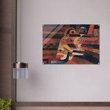 Lovers by Paul Klee Vintage Abstract Wall Art - Acrylic Print - 70x100 cm / 28x40″ - 