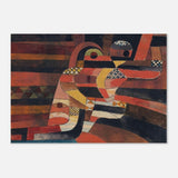 Lovers by Paul Klee Vintage Abstract Wall Art - Aluminum Print - 70x100 cm / 28x40″ - 