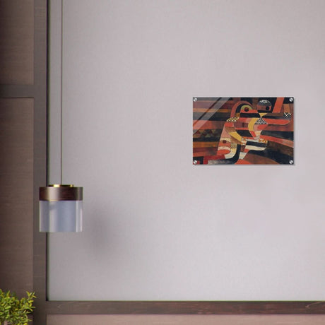 Lovers by Paul Klee Vintage Abstract Wall Art - Acrylic Print - 40x60 cm / 16x24″ - 