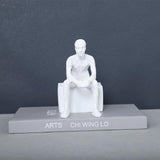 Luxury Artistic Figure Sculpture Ornaments - 8.5X12X14.5cm - 