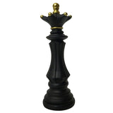 Luxury Resin Chess Piece Ornaments – Creative Modern Decor - Black King Ornament - 