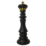 Luxury Resin Chess Piece Ornaments – Creative Modern Decor - Black Queen Ornament - 