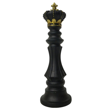 Luxury Resin Chess Piece Ornaments – Creative Modern Decor - Black Queen Ornament - 
