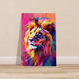 Majestic Spectrum: The King of Colors | Abstract Contemporary Pop Art - Aluminum Print - 50x75 cm / 20x30″ - 