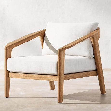 Malta Teak Rattan Sofa - Natural - Single - 