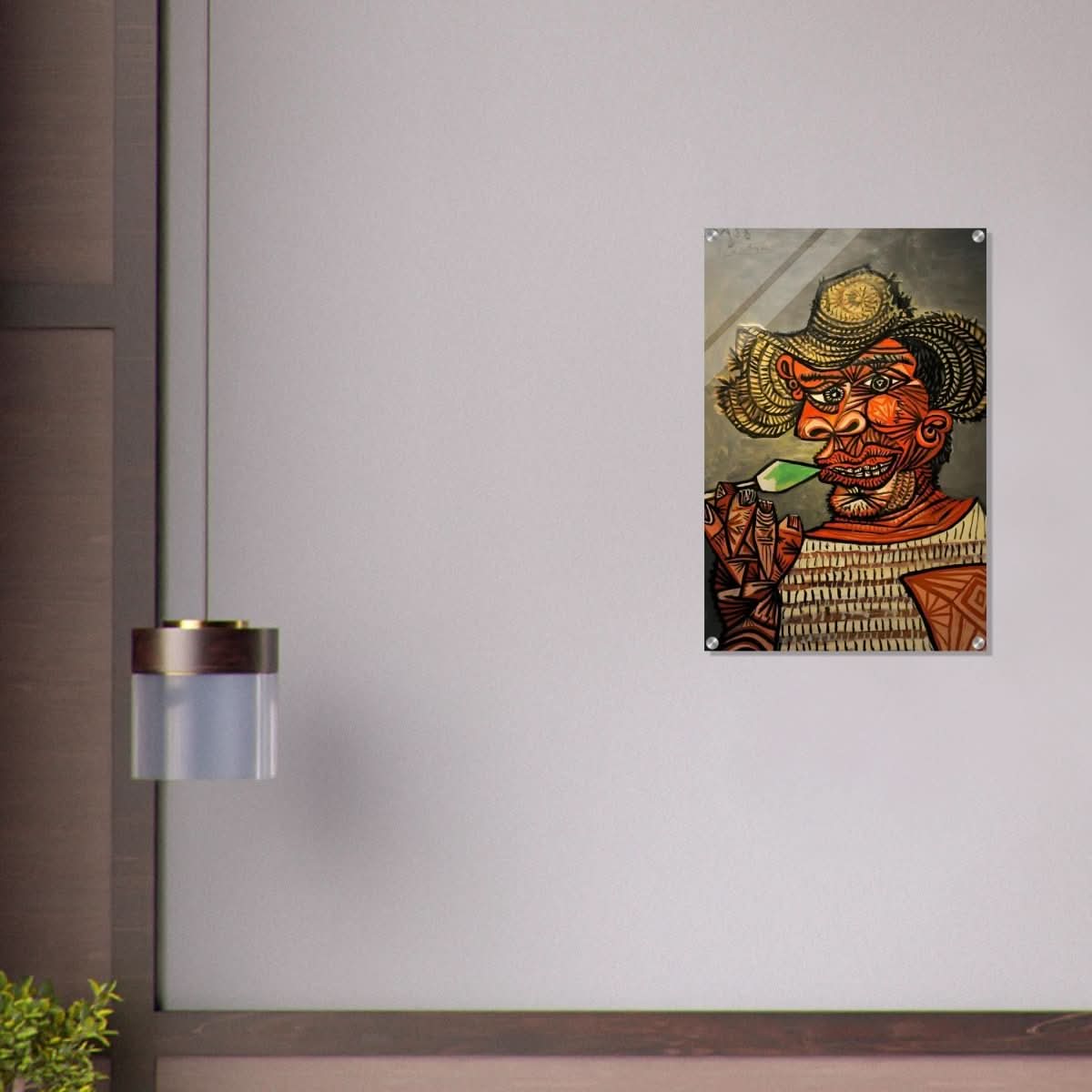 Man with a Lollipop by Pablo Picasso - Acrylic Print - 50x75 cm / 20x30″ - 