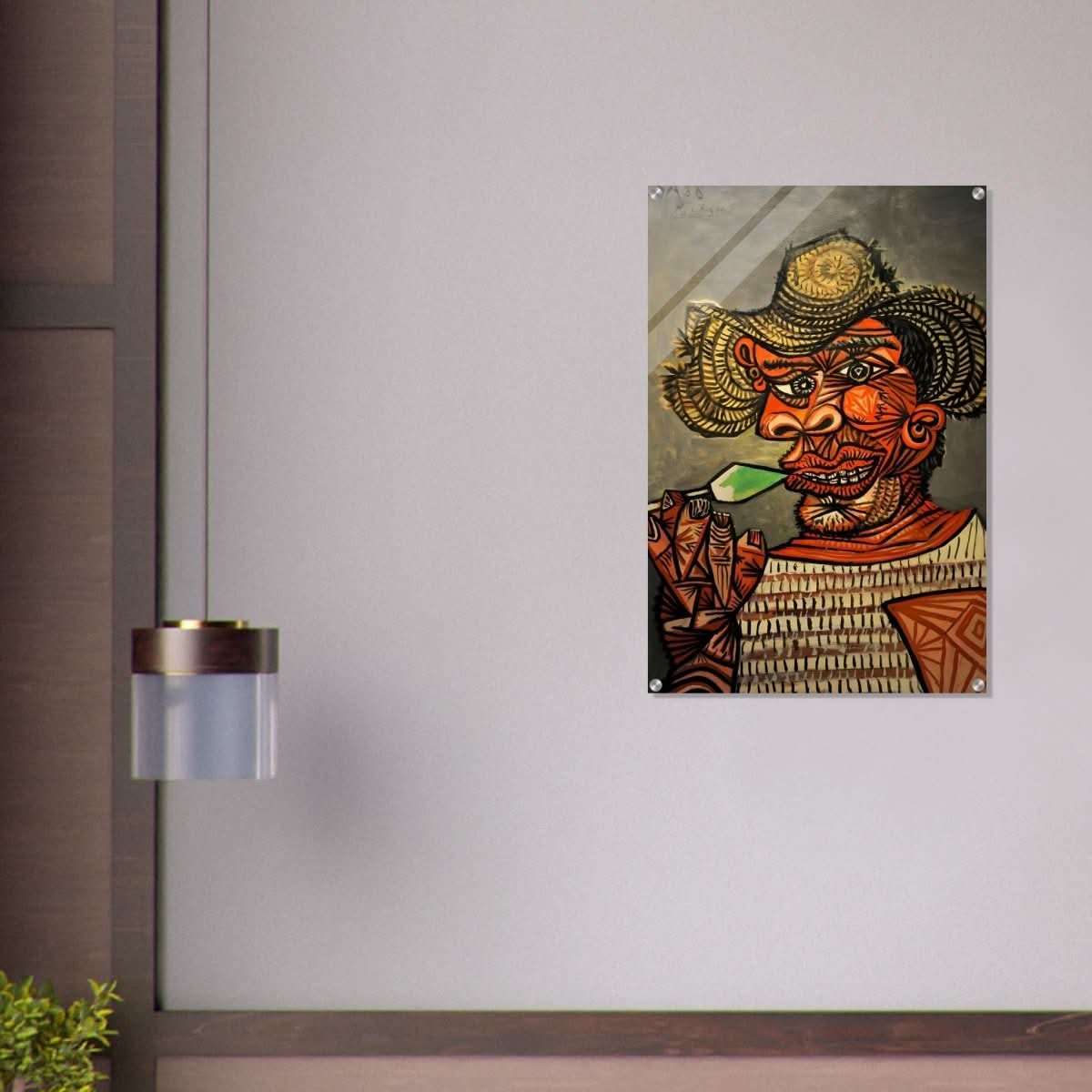 Man with a Lollipop by Pablo Picasso - Acrylic Print - 60x90 cm / 24x36″ - 