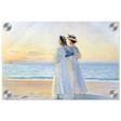 Marie Dinesen And Anna Bitch on Skagen Nordstrand by Michael Peter Ancher | Wall art Print - Acrylic Print - 20x30 cm / 8x12″ - 