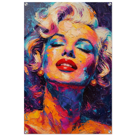 Marilyn Monroe Pop Art Wall Art - Acrylic Print - 60x90 cm / 24x36″ - 