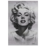 Marilyn Monroe Pop Art Wall Art - Brushed Aluminum Print - 30x45 cm / 12x18″ - 