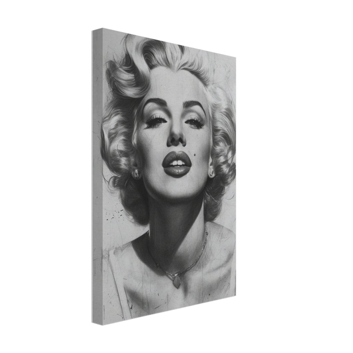 Marilyn Monroe Pop Art Wall Art - Canvas - 30x45 cm / 12x18″ - Thick