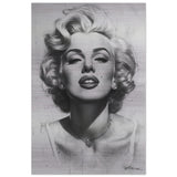 Marilyn Monroe Pop Art Wall Art - Brushed Aluminum Print - 50x75 cm / 20x30″ - 