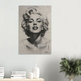 Marilyn Monroe Pop Art Wall Art - Wood Prints - 60x90 cm / 24x36″ - 