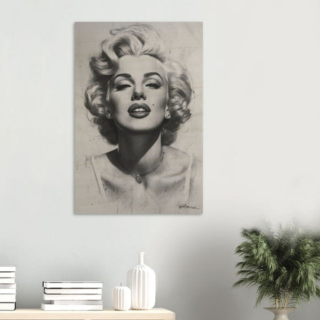 Marilyn Monroe Pop Art Wall Art - Wood Prints - 60x90 cm / 24x36″ - 