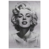 Marilyn Monroe Pop Art Wall Art - Brushed Aluminum Print - 60x90 cm / 24x36″ - 