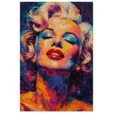 Marilyn Monroe Pop Art Wall Art - Wood Prints - 50x75 cm / 20x30″ - 10 mm