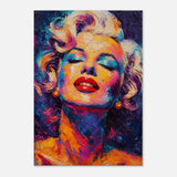 Marilyn Monroe Pop Art Wall Art - Canvas - 70x100 cm / 28x40″ - Slim