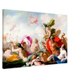 Marine Gods Paying Homage to Love by Eustache Le Sueur 1499 | Vintage wall art print - Canvas - 60x90 cm / 24x36″ - 