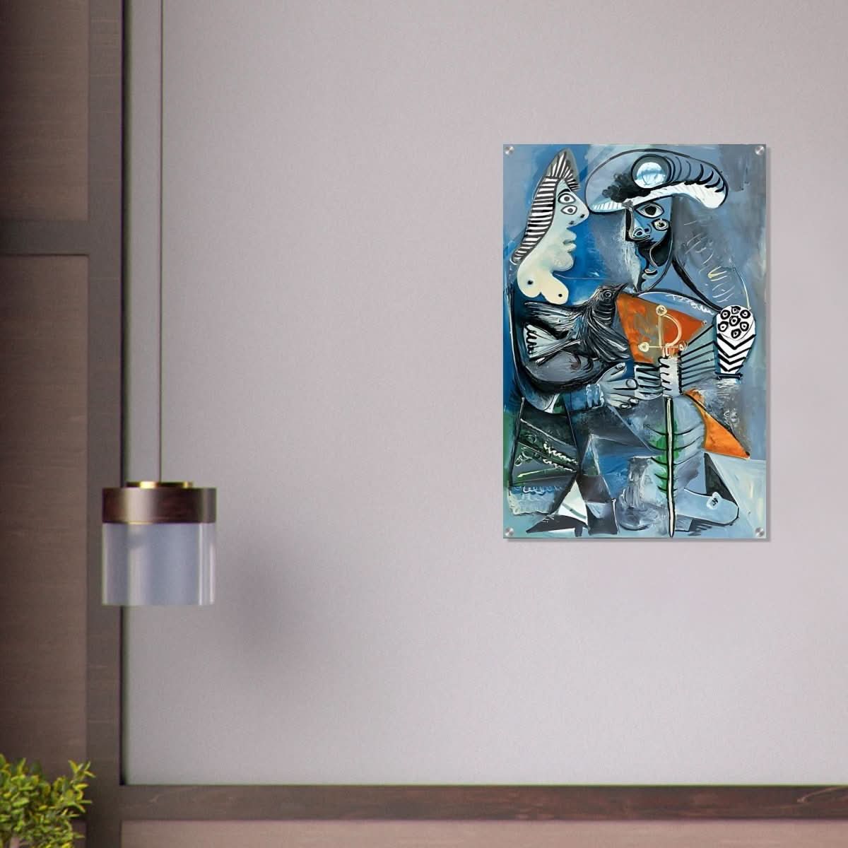 Matador & Wife by Pablo Picasso - Acrylic Print - 60x90 cm / 24x36″ - 
