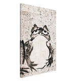 Matsumoto Hoji Art | Japanese Frog Wall Art print - Canvas - 60x90 cm / 24x36″ - 