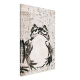 Matsumoto Hoji Art | Japanese Frog Wall Art print - Canvas - 50x75 cm / 20x30″ - 