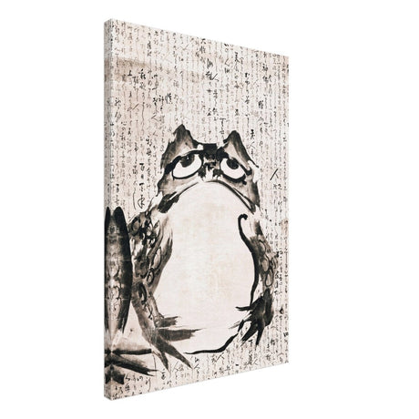 Matsumoto Hoji Art | Japanese Frog Wall Art print - Canvas - 50x75 cm / 20x30″ - 