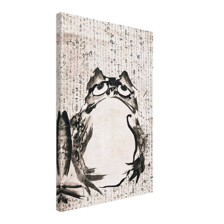 Matsumoto Hoji Art | Japanese Frog Wall Art print - Canvas - 40x60 cm / 16x24″ - 