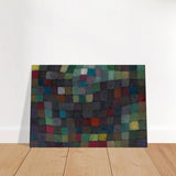May Picture by Paul Klee - Brushed Aluminum Print - 70x100 cm / 28x40″ - 