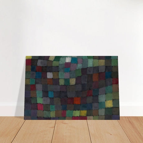 May Picture by Paul Klee - Brushed Aluminum Print - 50x75 cm / 20x30″ - 