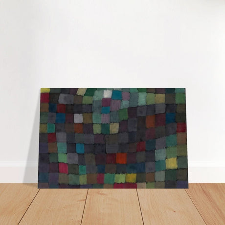May Picture by Paul Klee - Brushed Aluminum Print - 60x90 cm / 24x36″ - 