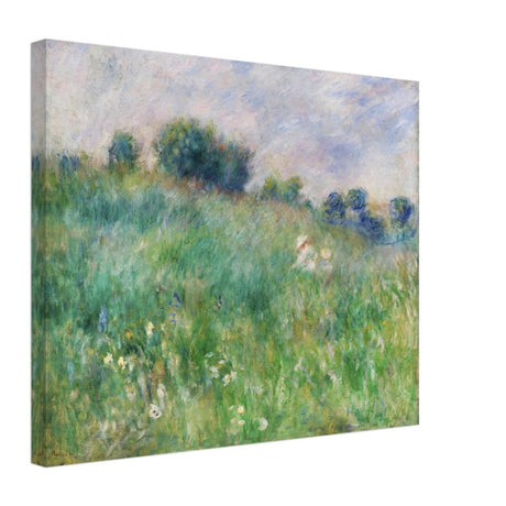 Meadow (La Prairie) by Pierre - Auguste Renoir (1841 - 1919) | wall art print - 40x50 cm / 16x20″ - Canvas - 