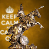 Medieval Warrior Resin Sculpture – Knight, Viking & God of War Armor Statues - Knight of Valor - 