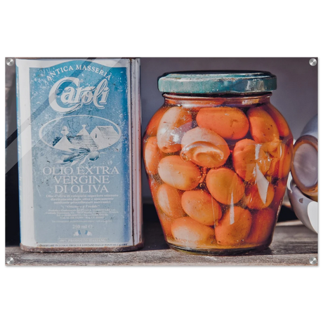 Mediterranean Essence | A Taste of Tradition | Italian Kitchen - 60x90 cm / 24x36″ - Acrylic Print - 