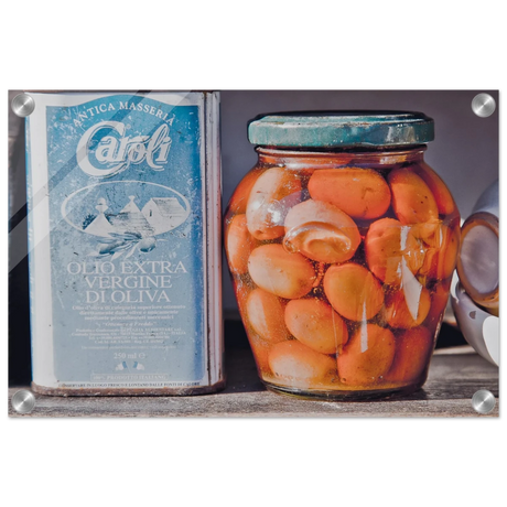 Mediterranean Essence | A Taste of Tradition | Italian Kitchen - 30x45 cm / 12x18″ - Acrylic Print - 