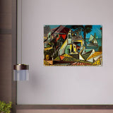 Mediterranean landscape by Pablo Picasso - Acrylic Print - 70x100 cm / 28x40″ - 