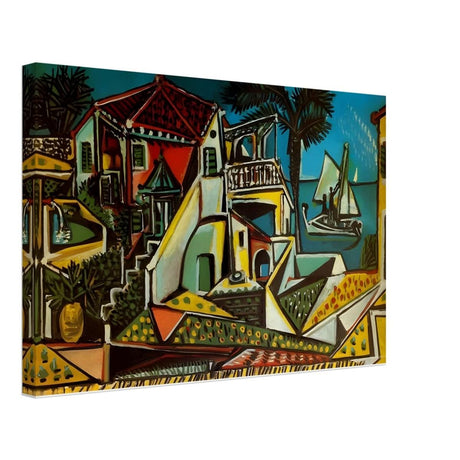 Mediterranean landscape by Pablo Picasso - Canvas - 40x60 cm / 16x24″ - Thick