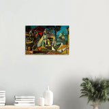 Mediterranean landscape by Pablo Picasso - Wood Prints - 40x60 cm / 16x24″ - 20 mm