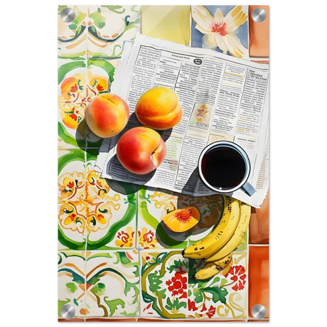 Mediterranean Morning | Contemporary Realism | wall art print - Acrylic Print - 30x45 cm / 12x18″ - 