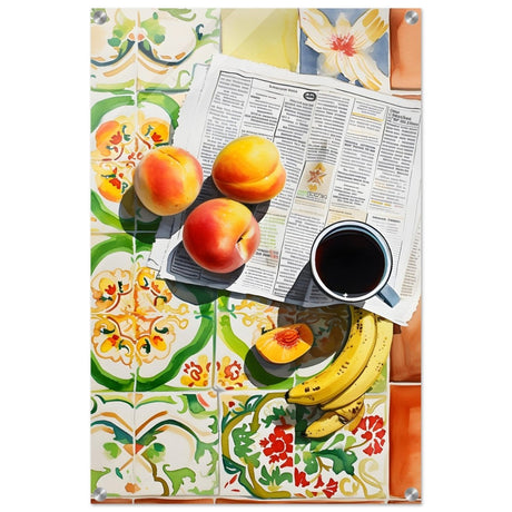 Mediterranean Morning | Contemporary Realism | wall art print - Acrylic Print - 50x75 cm / 20x30″ - 