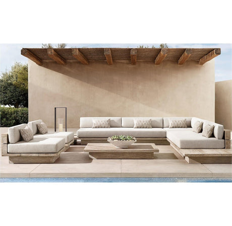 Menorca Island Teak Mocha Sofa - Mocha - Single - 